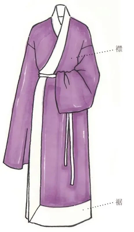 straight-hem robe