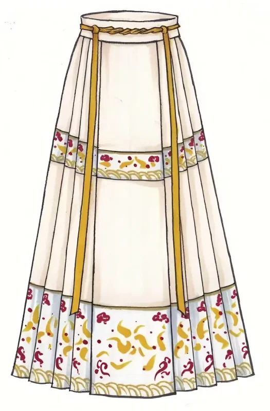 Horse-face skirt