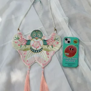 Swallow Kite | Double-Sided Embroidered Hanfu Bag
