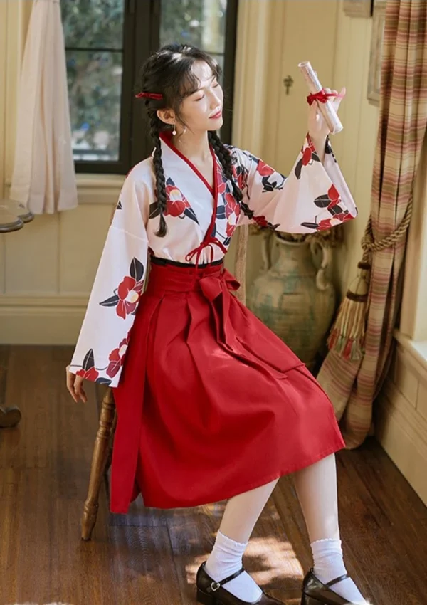 Camellia | Modern Red Short Dress