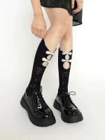 Black Lace Cheongsam(Qipao) Stockings