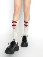 Black Lace Cheongsam(Qipao) Stockings