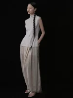 Chinese Modern Style Qipao Top