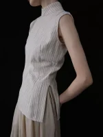 Chinese Modern Style Qipao Top