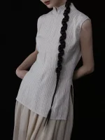 Chinese Modern Style Qipao Top