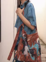 Dunhuang Mural Style Hanfu-inspired Bag