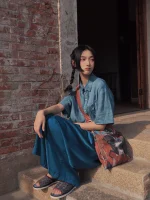 Dunhuang Mural Style Hanfu-inspired Bag