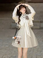 Chinese Fashionable Womens Casual Hanfu Dress for Autumn