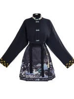 Female Chinese Hanfu Short Dress