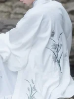 Men's Spring and Autumn Grey Song Dynasty Hanfu