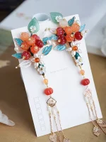 Cheongsam Hanfu Hair Accessories Hair Pin With Tassel