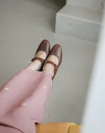 Genuine Leather Shoes Inspired by Traditional Qipao