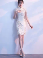 Chinese Short Qipao & Cheongsam Prom Costume Dress