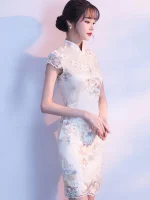 Chinese Short Qipao & Cheongsam Prom Costume Dress