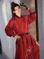 Tang Dynasty Male-Style Wuxia Hanfu Robes