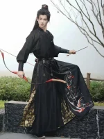 Tang Dynasty Male-Style Wuxia Hanfu Robes