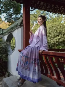 The difference between Chinese Hanfu and Japanese Kimono