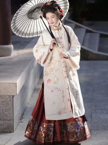 Women's Winter Ming Dynasty Aoqun Set