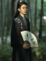 Unisex 5-Piece Set Couples Hanfu