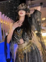 Sexy Chinese Hanfu: Dunhuang Feitian Goth Dance Dress