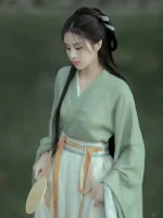 High-Quality Chinese Fairy-Style Hanfu from Wei Jin Dynasty