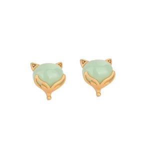 Feng Shui Jade Luck Prosperity Earrings